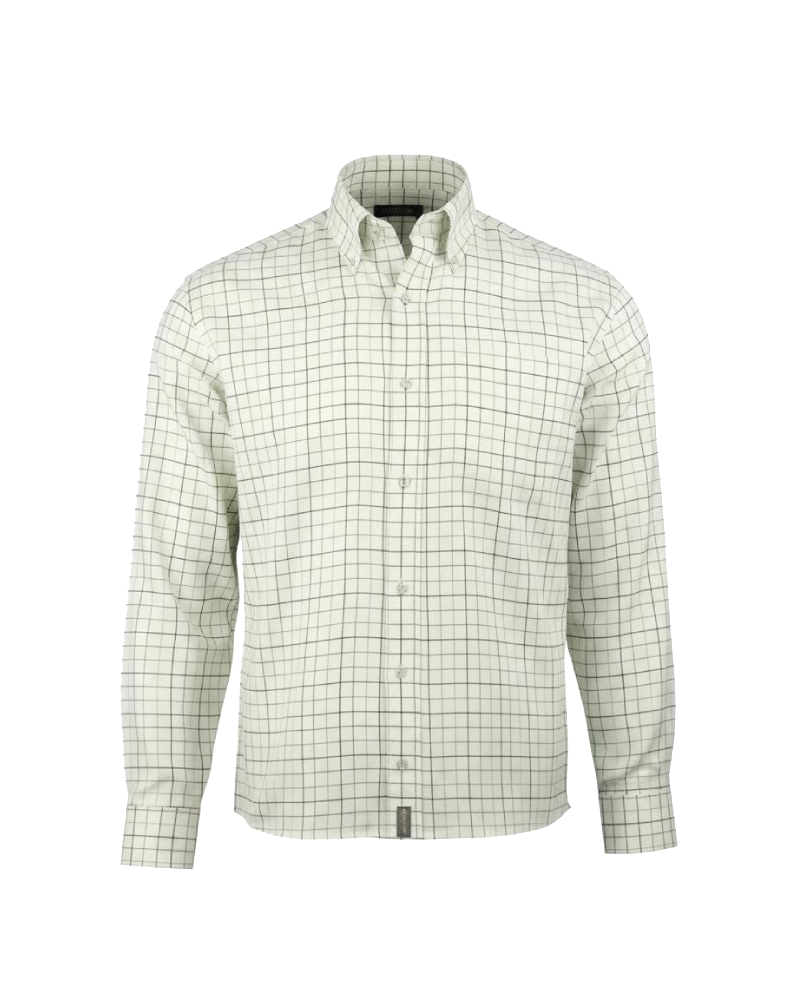 camisa cuadros verde y azul